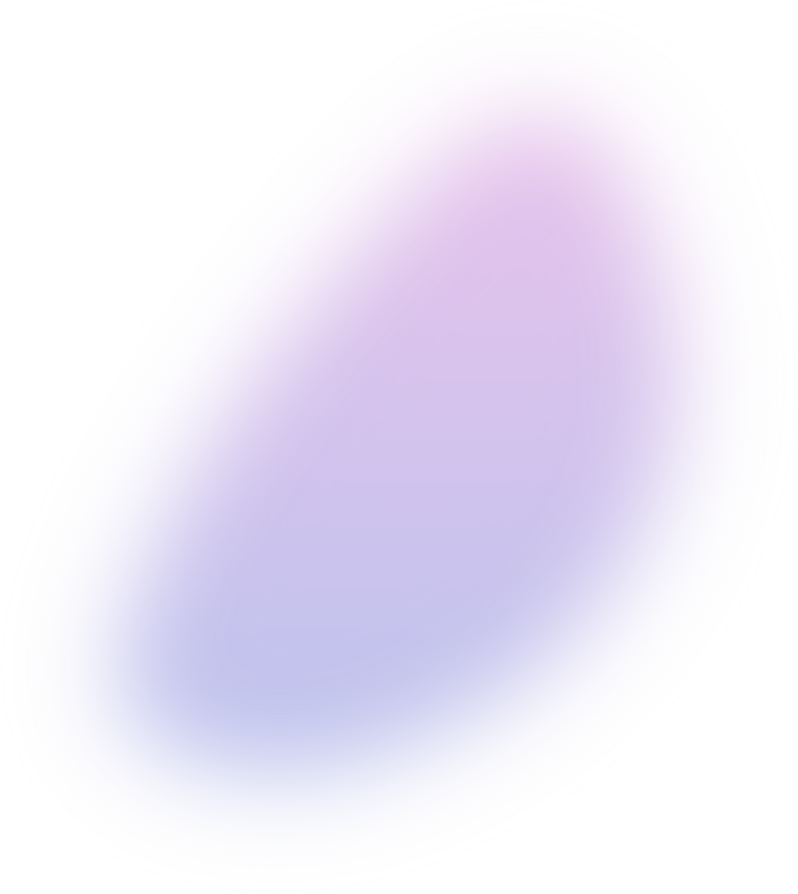 Organic blob gradient blurred illustration. Gradient blob shape design element