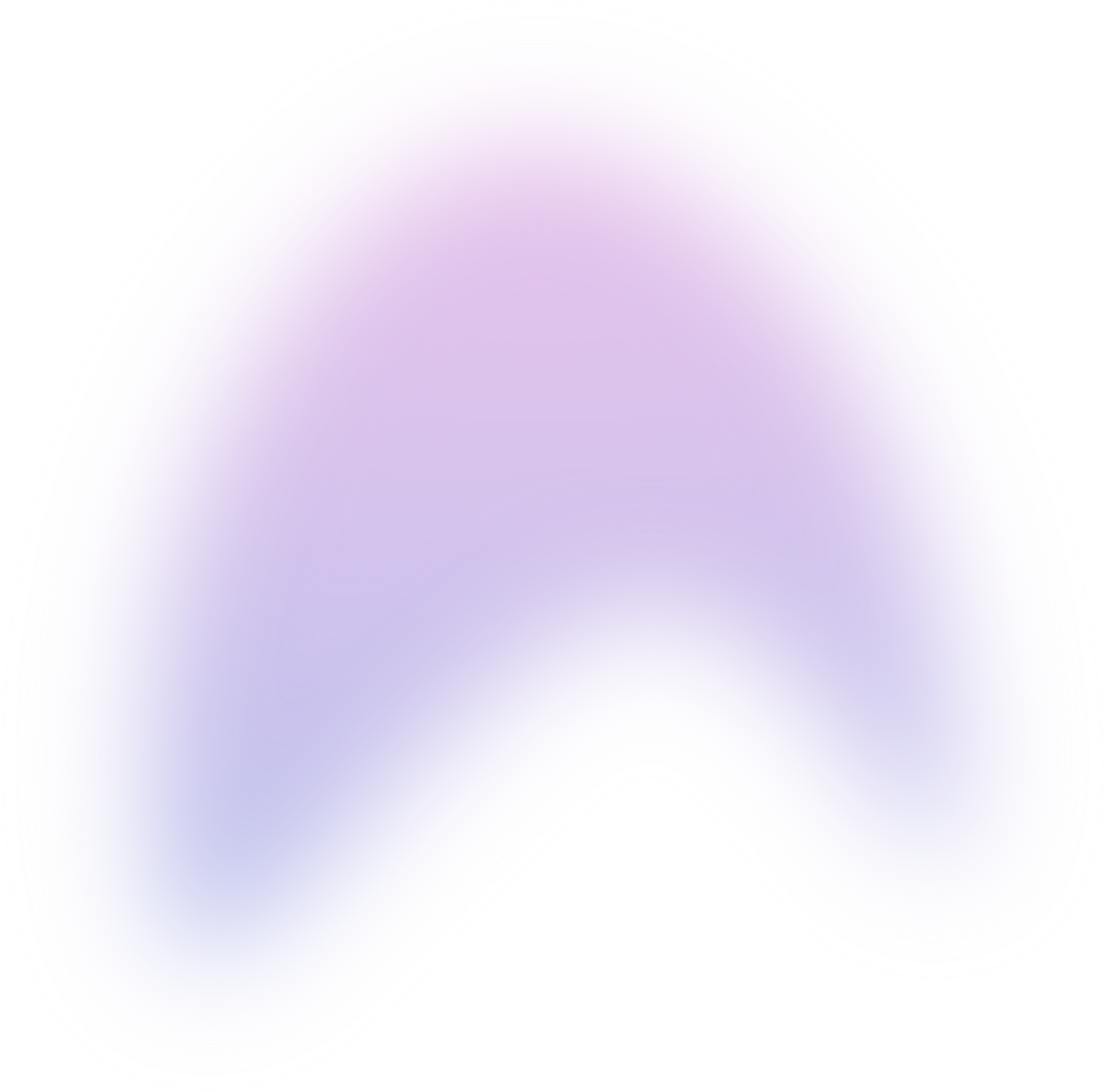 Organic blob gradient blurred illustration. Gradient blob shape design element